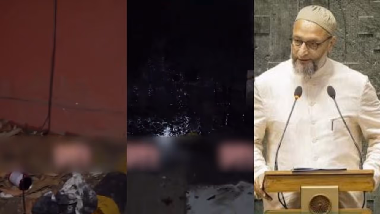 അസദുദ്ദീൻ ഒവൈസിയുടെ ദില്ലിയിലെ വസതിക്ക് നേരെ കരി ഓയിൽ ഒഴിച്ചു, ജയ് ഇസ്രായേൽ എന്ന പോസ്റ്ററും പതിച്ചു അസദുദ്ദീൻ ഒവൈസിയുടെ ദില്ലിയിലെ വസതിക്ക് നേരെ കരി ഓയിൽ ഒഴിച്ചു, ജയ് ഇസ്രായേൽ എന്ന പോസ്റ്ററും പതിച്ചു