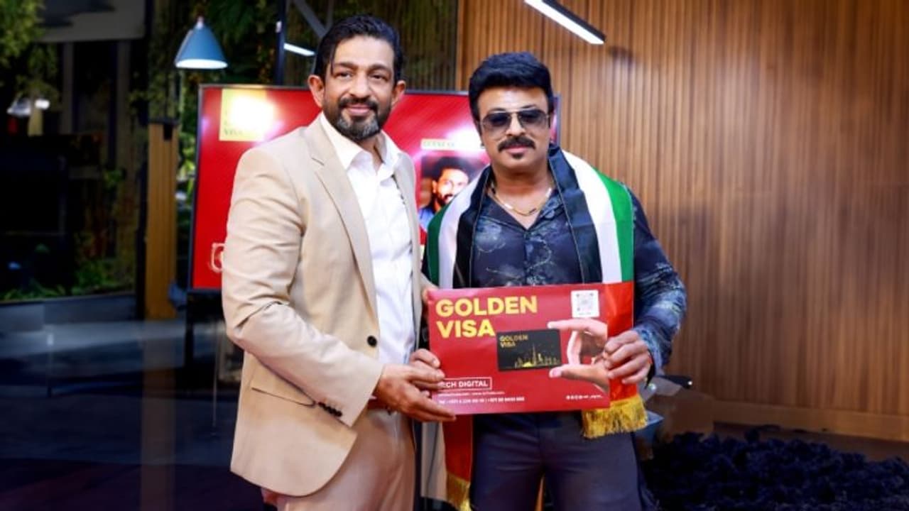 നടൻ റിയാസ് ഖാന് യു.എ.ഇ ഗോൾഡൻ വിസ നടൻ റിയാസ് ഖാന് യു.എ.ഇ ഗോൾഡൻ വിസ