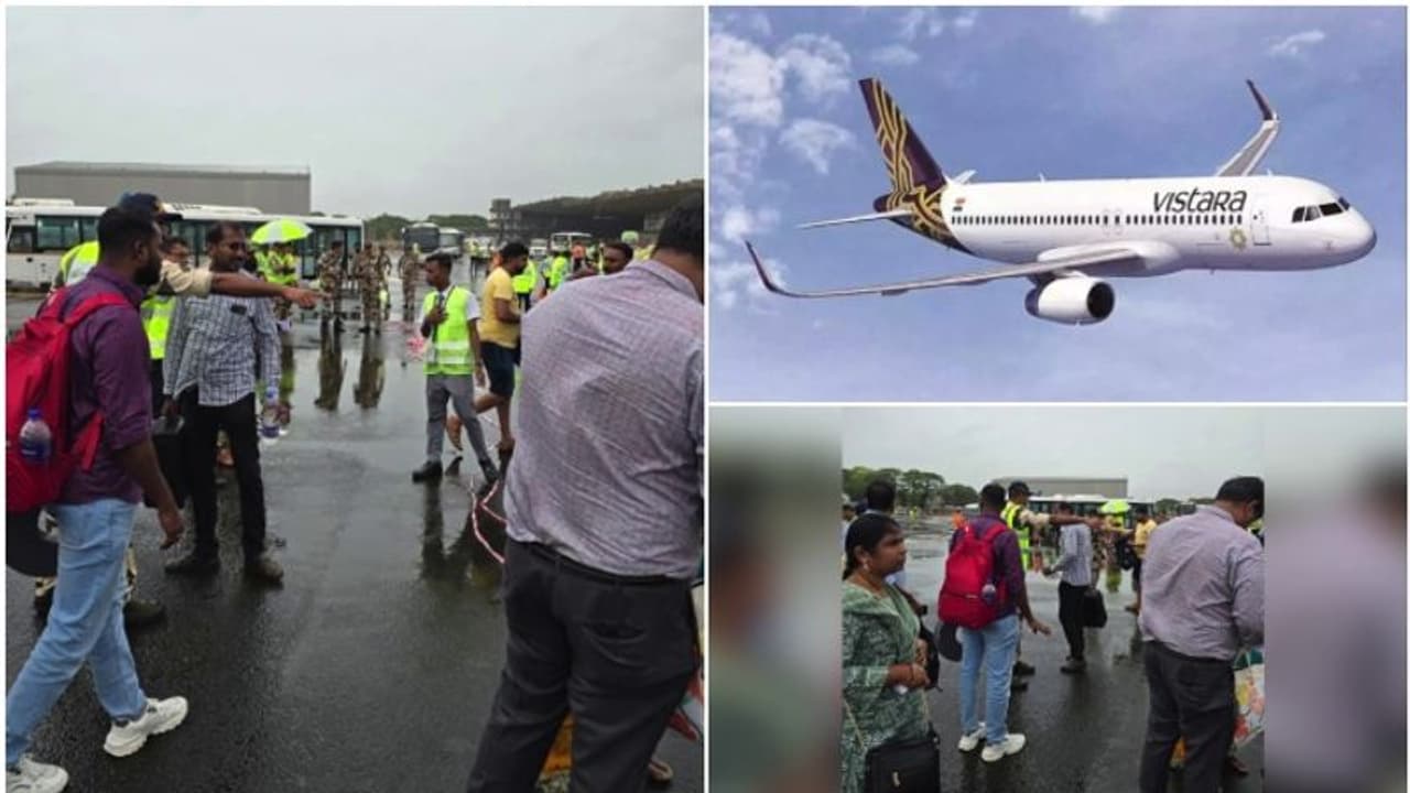 തിരുവനന്തപുരത്ത് നിന്നും മുംബൈയിൽ എത്തിയ വിസ്താര വിമാനത്തിൽ ബോംബ് ഭീഷണി, പരിശോധന