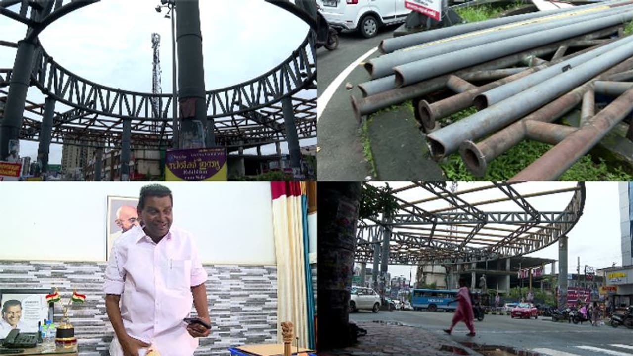 കോട്ടയത്തെ ആകാശപാതയില് രാഷ്ട്രീയ പോര് മുറുകുന്നു, തിരുവഞ്ചൂരിനോട് പത്ത് ചോദ്യങ്ങളുമായി സിപിഎം രംഗത്ത് കോട്ടയത്തെ ആകാശപാതയില് രാഷ്ട്രീയ പോര് മുറുകുന്നു, തിരുവഞ്ചൂരിനോട് പത്ത് ചോദ്യങ്ങളുമായി സിപിഎം രംഗത്ത്