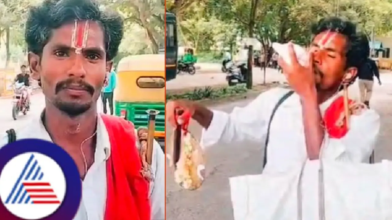 ದರ್ಶನ್ ರನ್ನ ಕಾಣಲು ಬಂದ ದಾಸಪ್ಪ; ಪರಪ್ಪನ ಅಗ್ರಹಾರ ಜೈಲಿನ ಮುಂದೆ ಶಂಖ ಊದಿ ಬಿಡುಗಡೆಗೆ ದೇವರ ಮೊರೆ!