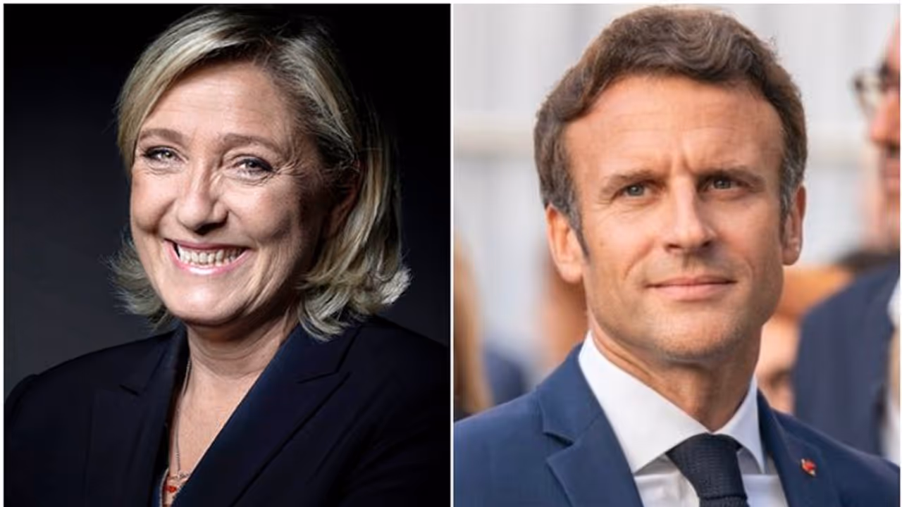 മാക്രോണിന് അടിപതറുമോ...? മറീൻ ലൂപിന്നിന്റെ തീവ്രവലതുപാർട്ടിക്ക് ആദ്യ റൗണ്ടിൽ മുന്നേറ്റം 