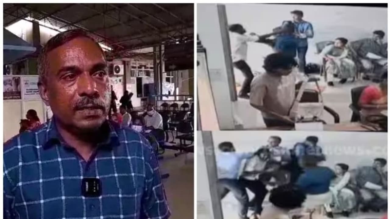 'എസ്എഫ്ഐ പ്രവർത്തകർ എന്ന് പറഞ്ഞെത്തിയവരാണ് മർദിച്ചത്, മുഖത്തടിച്ചു'; ഗുരുദേവ കോളേജ് പ്രിൻസിപ്പൽ 'എസ്എഫ്ഐ പ്രവർത്തകർ എന്ന് പറഞ്ഞെത്തിയവരാണ് മർദിച്ചത്, മുഖത്തടിച്ചു'; ഗുരുദേവ കോളേജ് പ്രിൻസിപ്പൽ