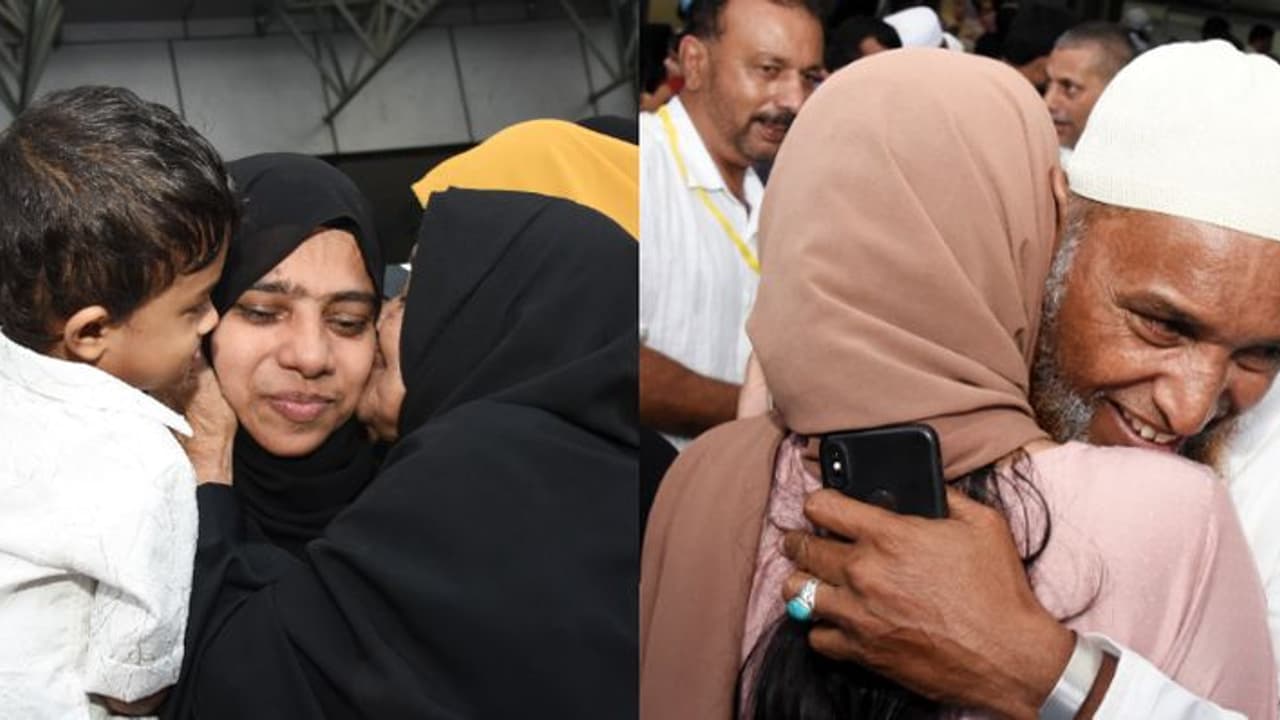 സംസ്ഥാന ഹജ്ജ് കമ്മിറ്റി വഴി ഹജ്ജ് കർമ്മത്തിന് പോയവരുടെ ആദ്യ സംഘം കരിപ്പൂരിൽ തിരിച്ചെത്തി