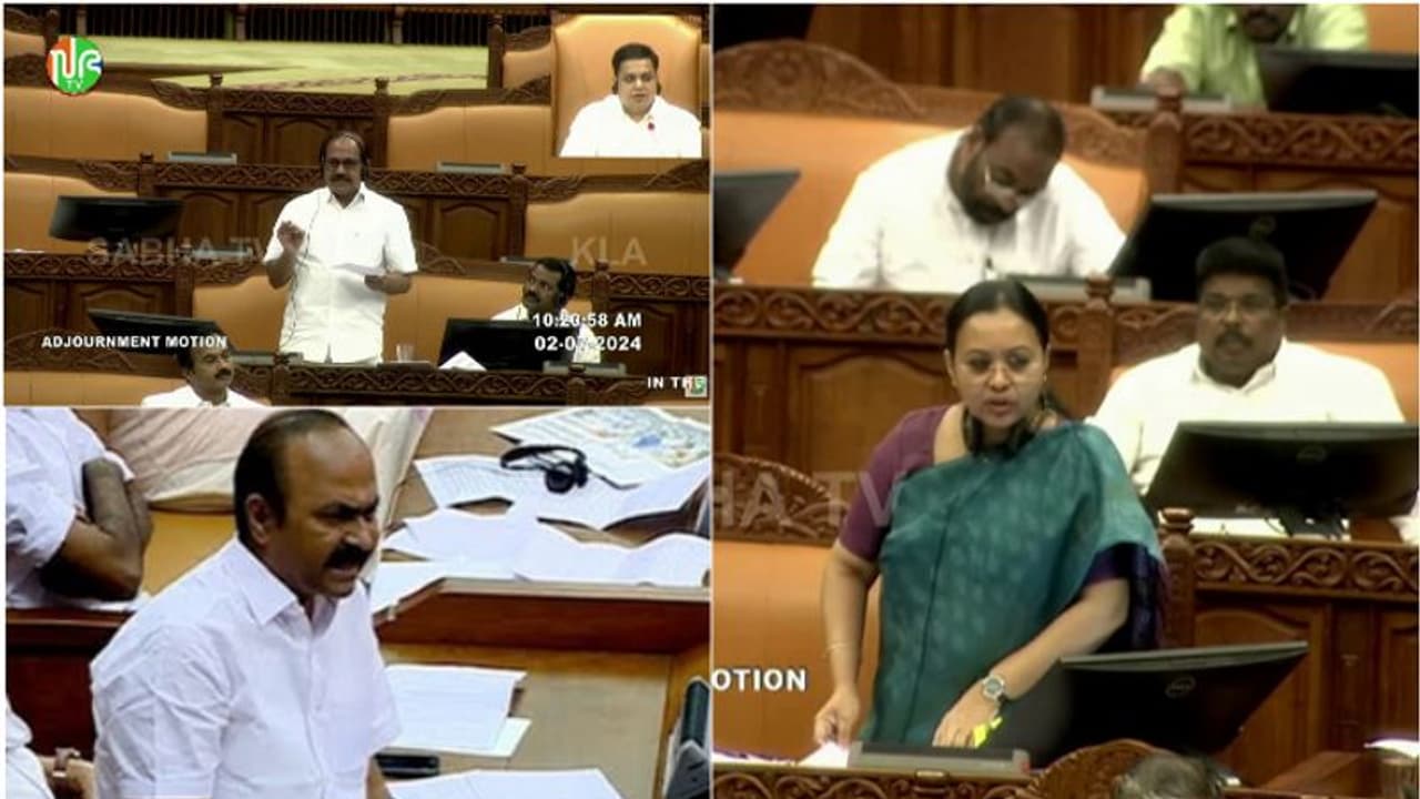 ആരോഗ്യവകുപ്പ് പനിപിടിച്ച് പുതച്ചുകിടക്കുകയാണെന്ന് പ്രതിപക്ഷം സഭയിൽ, എല്ലാം നിയന്ത്രണ വിധേയമെന്ന് മന്ത്രി ആരോഗ്യവകുപ്പ് പനിപിടിച്ച് പുതച്ചുകിടക്കുകയാണെന്ന് പ്രതിപക്ഷം സഭയിൽ, എല്ലാം നിയന്ത്രണ വിധേയമെന്ന് മന്ത്രി