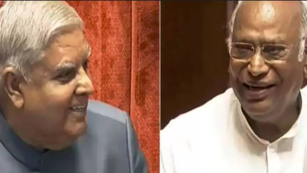 ಖರ್ಗೆ, ರಾಜ್ಯಸಭಾಧ್ಯಕ್ಷರ ನಡುವೆ ನೇರ ಜಟಾಪಟಿ..!