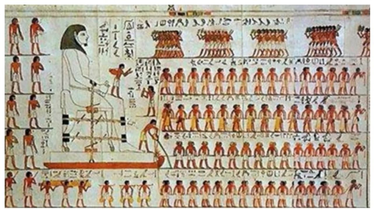 ഒടുവിൽ ആ രഹസ്യവും കണ്ടെത്തി; പുരാതന ഈജിപ്ഷ്യൻ ചുമർചിത്രത്തിന്‍റെ സഹായത്തോടെ പിരമിഡ് നിർമ്മാണം വിവരിച്ച് ഗവേഷകർ