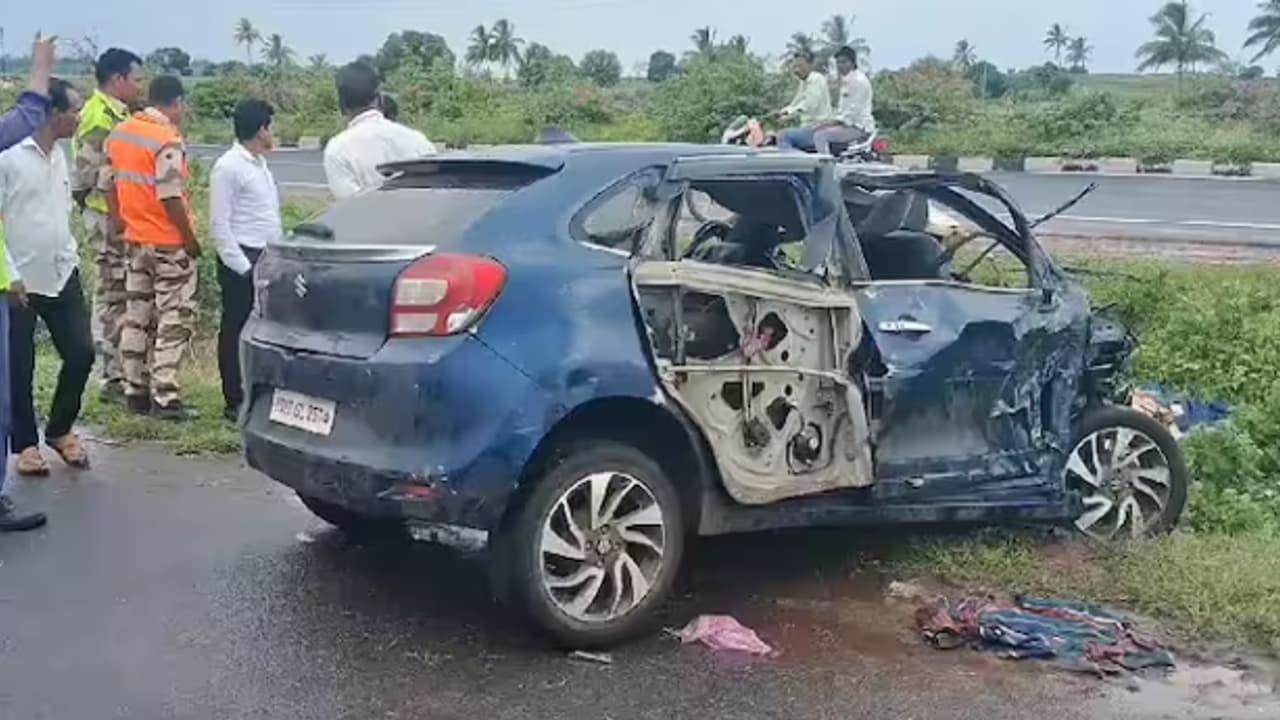 Pune Solapur Highway Accident Pune Solapur Highway Accident