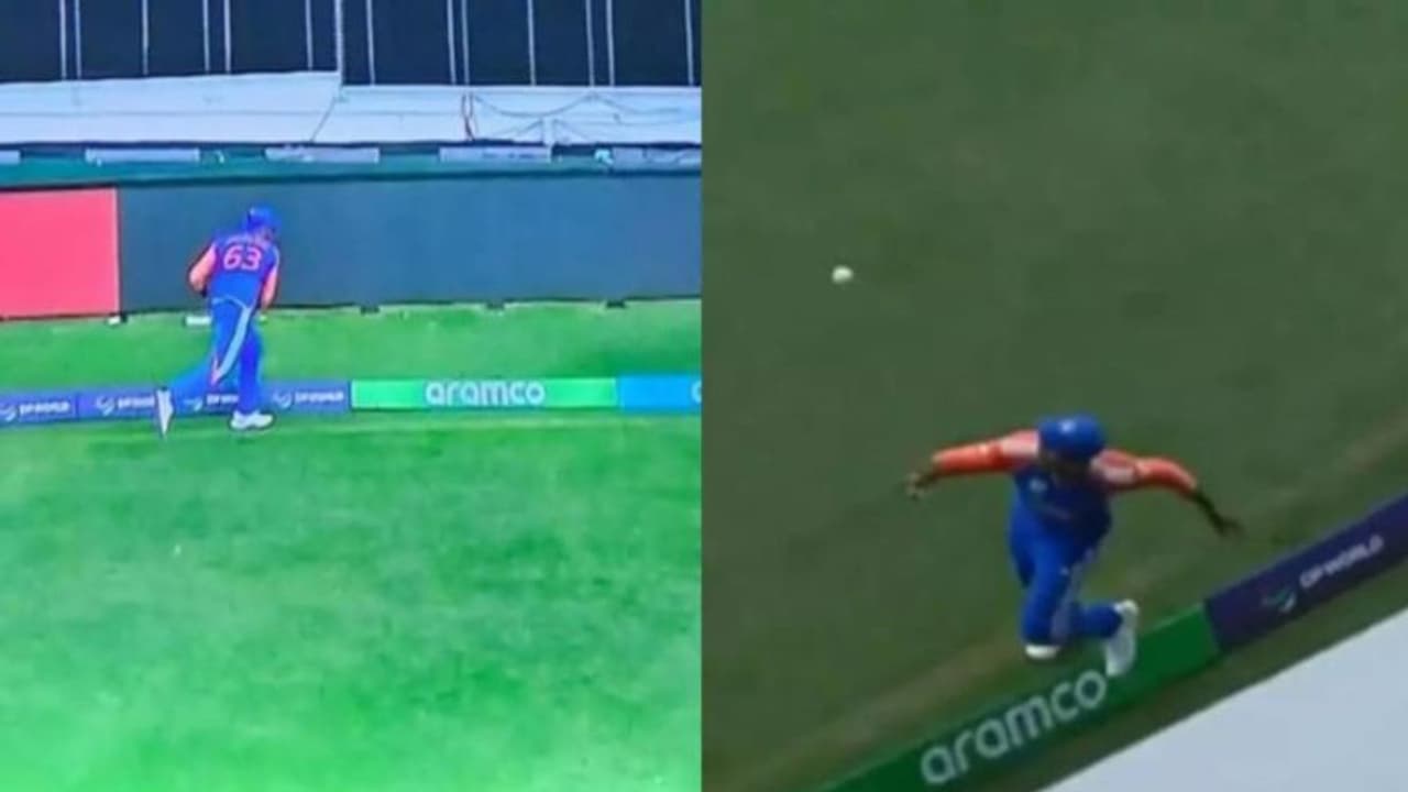 ഇനി തര്ക്കം അവസാനിപ്പിക്കാം; സൂര്യകുമാറിന്റെ ക്യാച്ച് വിവാദത്തില് പുതിയ വിശദീകരണം ഇനി തര്ക്കം അവസാനിപ്പിക്കാം; സൂര്യകുമാറിന്റെ ക്യാച്ച് വിവാദത്തില് പുതിയ വിശദീകരണം