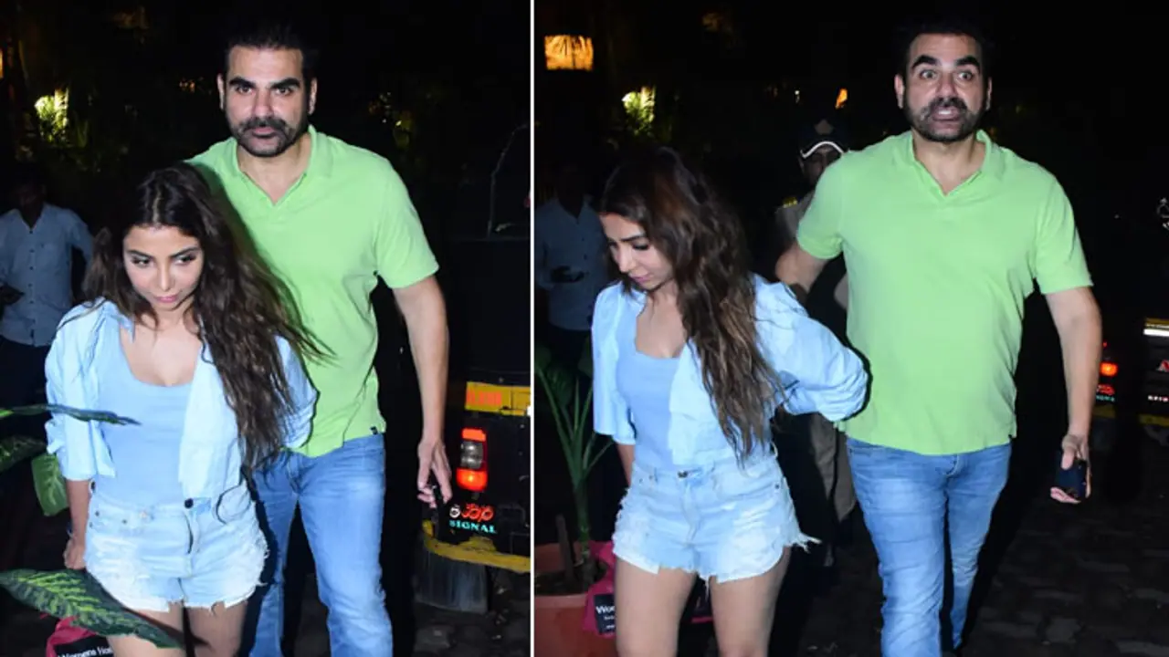 Sshura Khan kisses husband Arbaaz Khan; video goes VIRAL [WATCH]