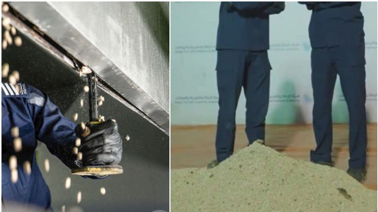 പതിവ് കസ്റ്റംസ് പരിശോധന, തുറമുഖത്ത് എത്തിയത് ഇരുമ്പ് ഉപകരണങ്ങൾ, സംശയം തോന്നി, പിടികൂടിയത് 36 ലക്ഷം ലഹരിഗുളികൾ പതിവ് കസ്റ്റംസ് പരിശോധന, തുറമുഖത്ത് എത്തിയത് ഇരുമ്പ് ഉപകരണങ്ങൾ, സംശയം തോന്നി, പിടികൂടിയത് 36 ലക്ഷം ലഹരിഗുളികൾ