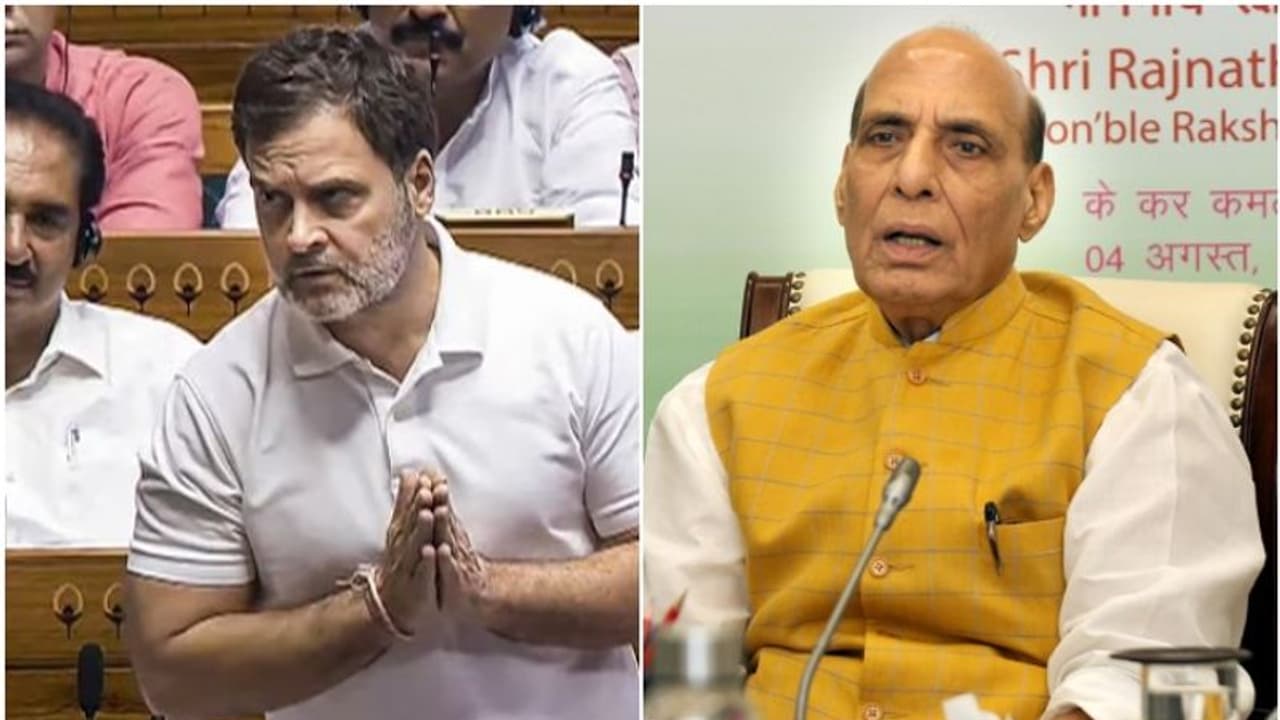 ಅಗ್ನಿವೀರ್ ಬಗ್ಗೆ ರಾಜನಾಥ್ ಸಿಂಗ್ ಸುಳ್ಳು ಹೇಳುತ್ತಿದ್ದಾರೆ ಎಂಬ ರಾಹುಲ್ ಗಾಂಧಿ ಆರೋಪಕ್ಕೆ ಸೇನೆ ತಿರುಗೇಟು ಅಗ್ನಿವೀರ್ ಬಗ್ಗೆ ರಾಜನಾಥ್ ಸಿಂಗ್ ಸುಳ್ಳು ಹೇಳುತ್ತಿದ್ದಾರೆ ಎಂಬ ರಾಹುಲ್ ಗಾಂಧಿ ಆರೋಪಕ್ಕೆ ಸೇನೆ ತಿರುಗೇಟು