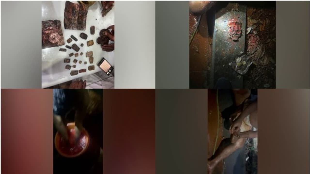 'സുധാകരനും മിത്രങ്ങളും പുറത്തെടുത്ത തകിടുകൾ, ആരുടെ തലയാ പൊട്ടിത്തെറിച്ചേ'; ട്രോളുമായി സിപിഎം നേതാക്കൾ