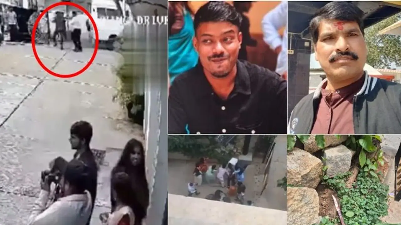 Bengaluru shocker caught on camera: CCTV footage shows Sindhi college student fatally stabbing guard (WATCH) Bengaluru shocker caught on camera: CCTV footage shows Sindhi college student fatally stabbing guard (WATCH)