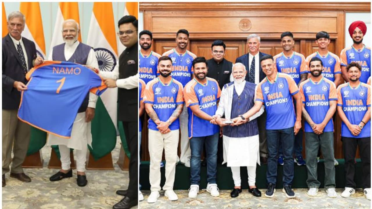 മോദിക്കൊപ്പം സമയം ചെലവിട്ട് ഇന്ത്യന് ടീം മുംബൈയിലേക്ക്! കാത്തിരിക്കുന്നത് വലിയ സ്വീകരണം വീഡിയോ കാണാം മോദിക്കൊപ്പം സമയം ചെലവിട്ട് ഇന്ത്യന് ടീം മുംബൈയിലേക്ക്! കാത്തിരിക്കുന്നത് വലിയ സ്വീകരണം വീഡിയോ കാണാം