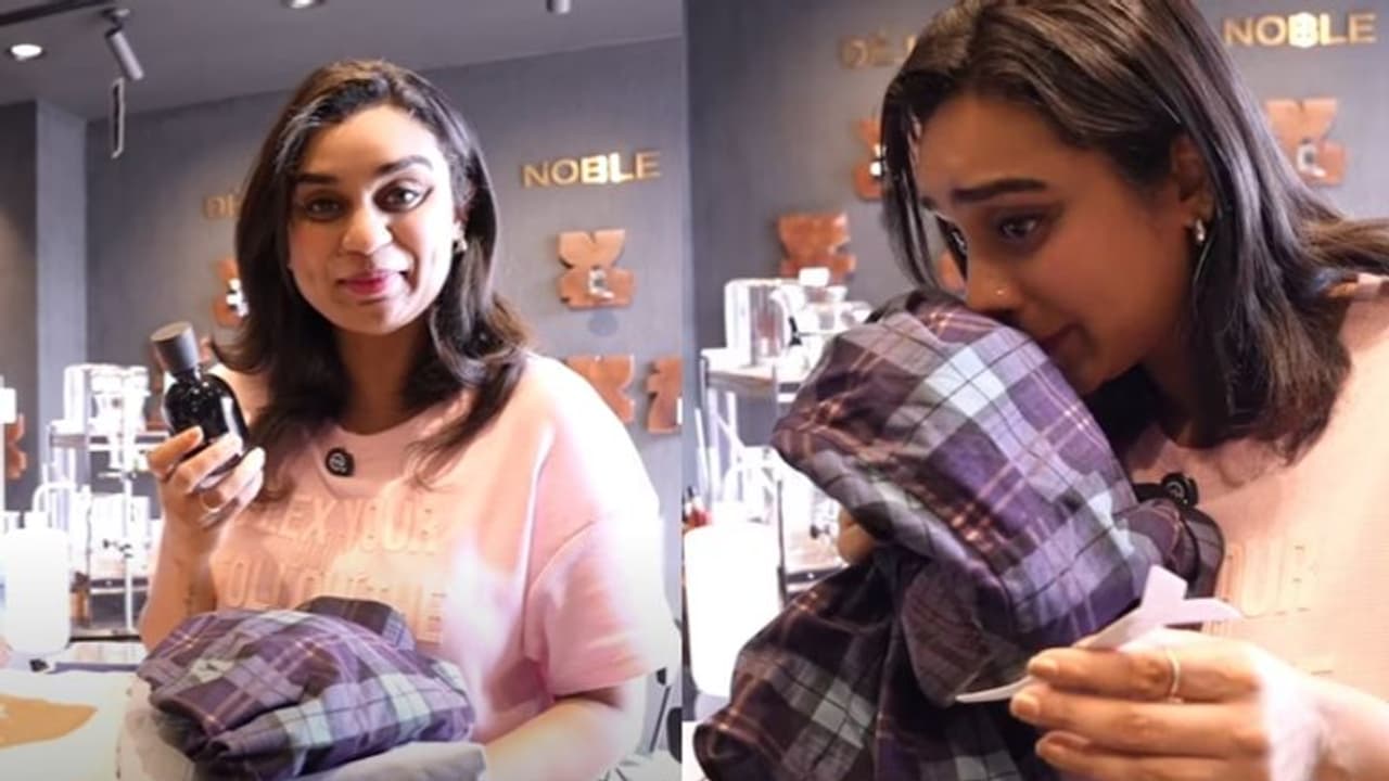 കൊല്ലം സുധിയുടെ അവസാന മണം; അത്തറാക്കി രേണുവിനെ ഏല്പിച്ച് ലക്ഷ്മി നക്ഷത്ര, പിന്നാലെ വിമർശനവും