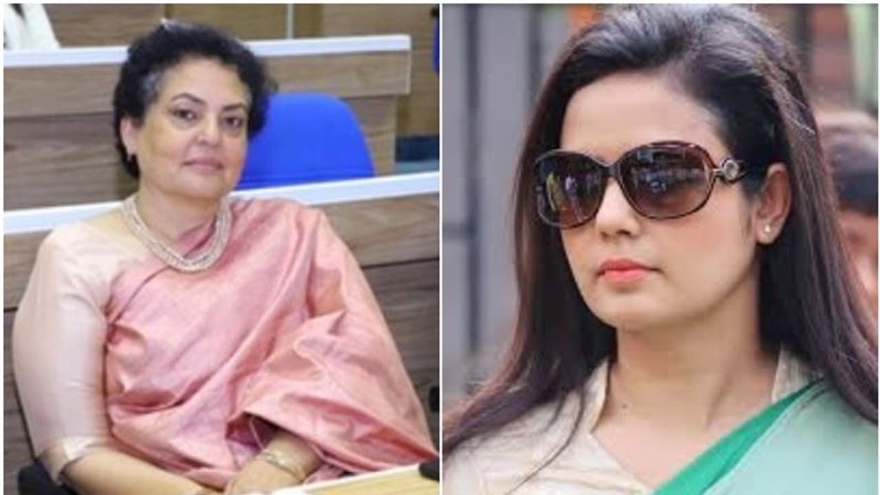 രേഖാ ശർമ്മയ്ക്കെതിരായ അപകീർത്തി പരാമർശം: മഹുവാ മൊയ്ത്രയ്ക്കെതിരെ വനിതാ കമ്മീഷൻ കേസെടുത്തു രേഖാ ശർമ്മയ്ക്കെതിരായ അപകീർത്തി പരാമർശം: മഹുവാ മൊയ്ത്രയ്ക്കെതിരെ വനിതാ കമ്മീഷൻ കേസെടുത്തു