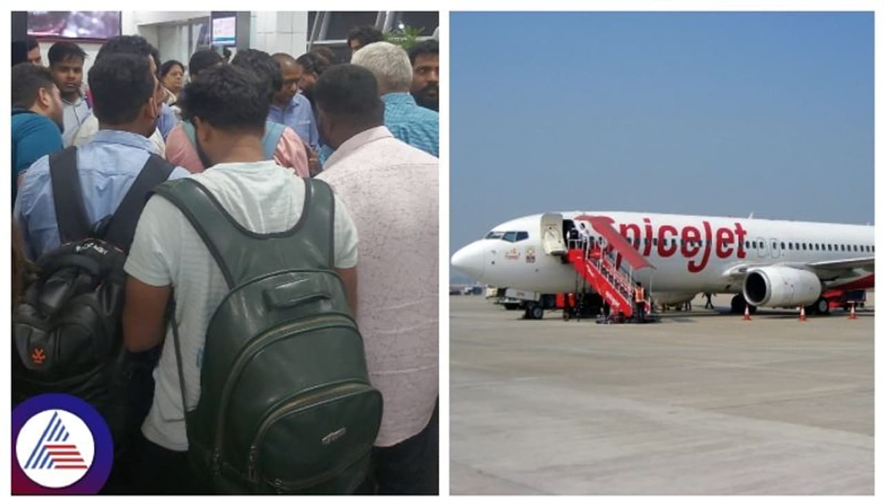 ಬೆಂಗಳೂರಿಗೆ ಬರಬೇಕಿದ್ದ ವಿಮಾನ ದೆಹಲಿಯಲ್ಲಿ ಲಾಕ್, 12 ಗಂಟೆ ವಿಮಾನದೊಳಗೆ ಹಸಿವಿನಿಂದ ಪರದಾಡಿದ ಪ್ರಯಾಣಿಕರು! ಬೆಂಗಳೂರಿಗೆ ಬರಬೇಕಿದ್ದ ವಿಮಾನ ದೆಹಲಿಯಲ್ಲಿ ಲಾಕ್, 12 ಗಂಟೆ ವಿಮಾನದೊಳಗೆ ಹಸಿವಿನಿಂದ ಪರದಾಡಿದ ಪ್ರಯಾಣಿಕರು!