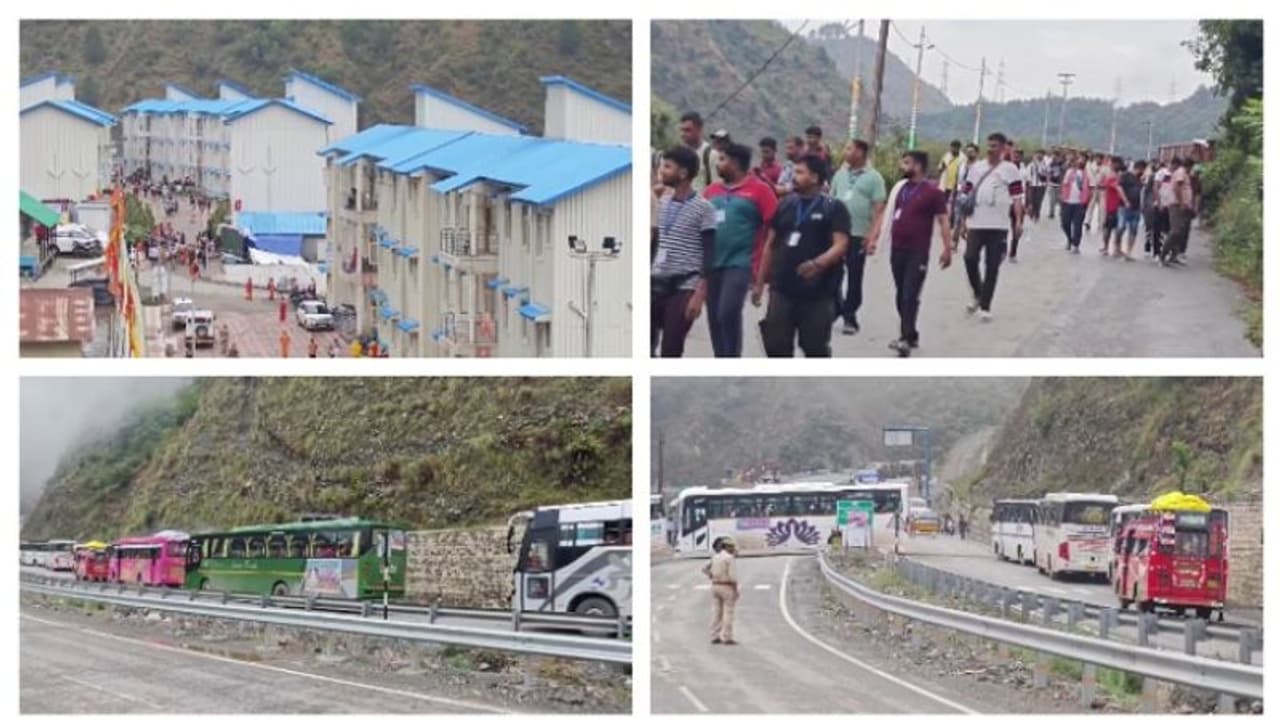 കനത്ത മഴ; അമർനാഥ് തീർത്ഥയാത്ര താത്ക്കാലികമായി നിർത്തി; അടുത്ത മാസം 19 ന് സമാപിക്കും കനത്ത മഴ; അമർനാഥ് തീർത്ഥയാത്ര താത്ക്കാലികമായി നിർത്തി; അടുത്ത മാസം 19 ന് സമാപിക്കും