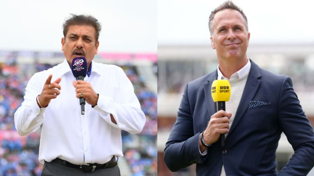 നിങ്ങള് എപ്പോഴെങ്കിലും ഒരു ലോകകപ്പ് ഉയര്ത്തിയിട്ടുണ്ടോ, മൈക്കല് വോണിന് മറുപടിയുമായി രവി ശാസ്ത്രി നിങ്ങള് എപ്പോഴെങ്കിലും ഒരു ലോകകപ്പ് ഉയര്ത്തിയിട്ടുണ്ടോ, മൈക്കല് വോണിന് മറുപടിയുമായി രവി ശാസ്ത്രി