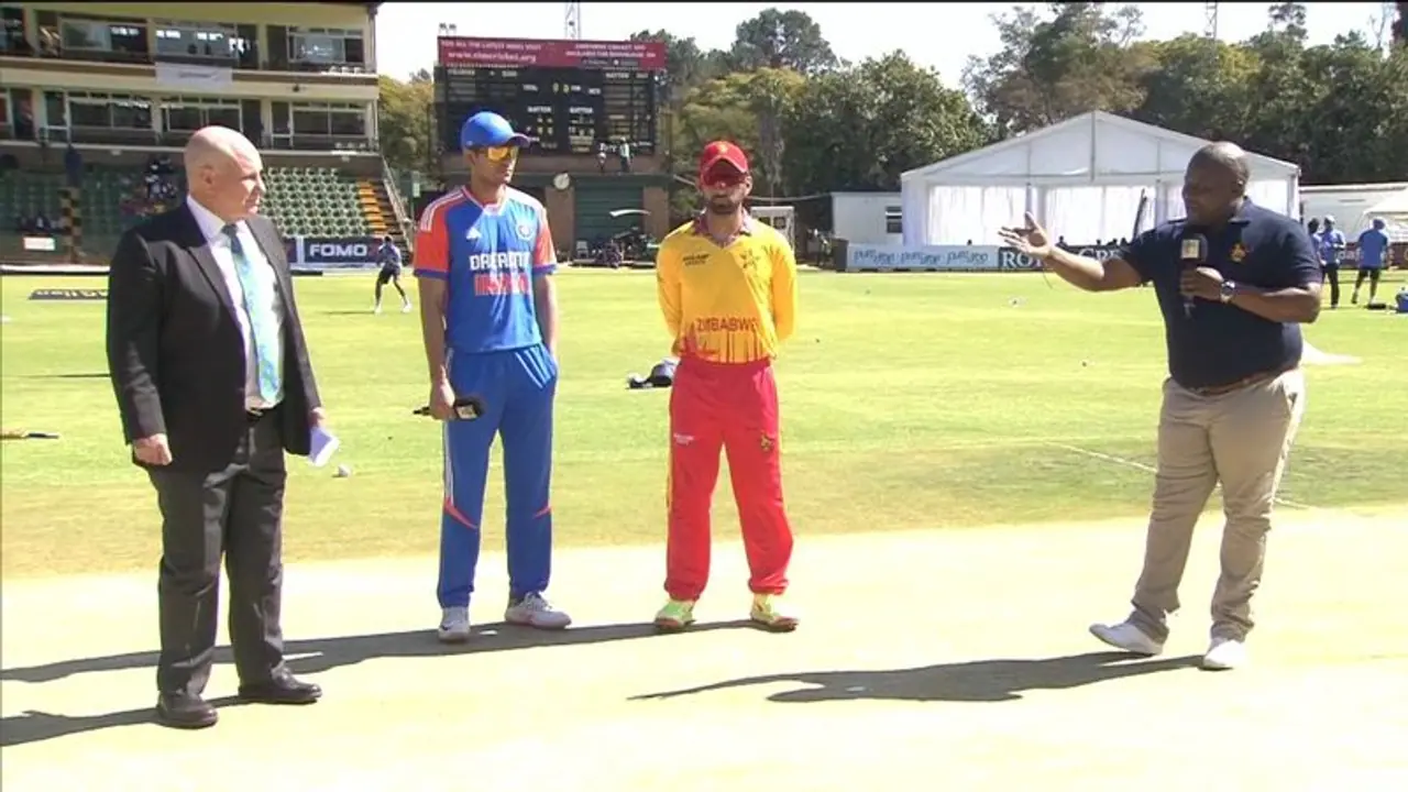 அபிஷேக் சர்மா, ரியான் பராக், துருவ் ஜூரெல் அறிமுகம் – டாஸ் வென்று பவுலிங் எடுத்த டீம் இந்தியா! அபிஷேக் சர்மா, ரியான் பராக், துருவ் ஜூரெல் அறிமுகம் – டாஸ் வென்று பவுலிங் எடுத்த டீம் இந்தியா!