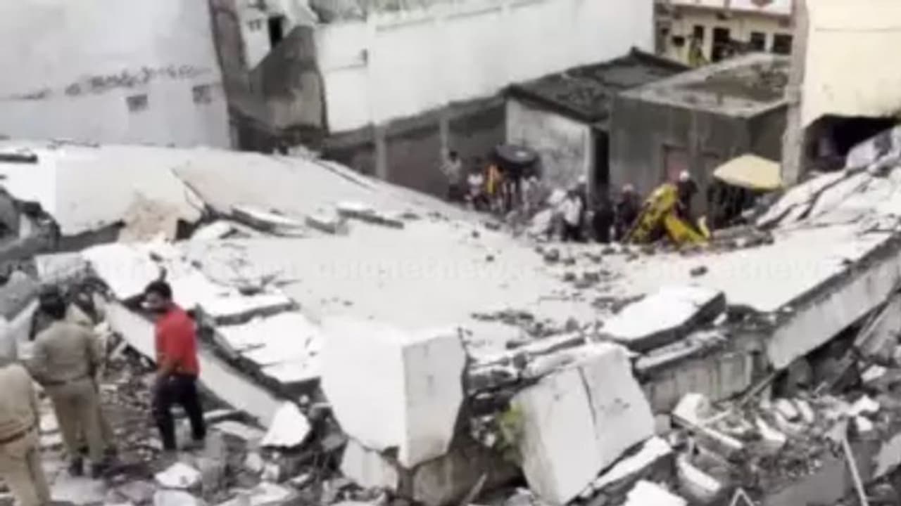 At least 7 dead after six storey building collapses in Gujarat's Surat At least 7 dead after six storey building collapses in Gujarat's Surat