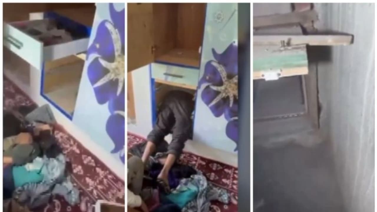 അലമാരയുടെ താഴെ ചെറിയ വാതിൽ, തുറക്കുന്നത് ഒളിസങ്കേതത്തിലേക്ക്; കശ്മീരിൽ തീവ്രവാദികൾ ഉപയോഗിച്ച ബങ്കർ കണ്ടെത്തി