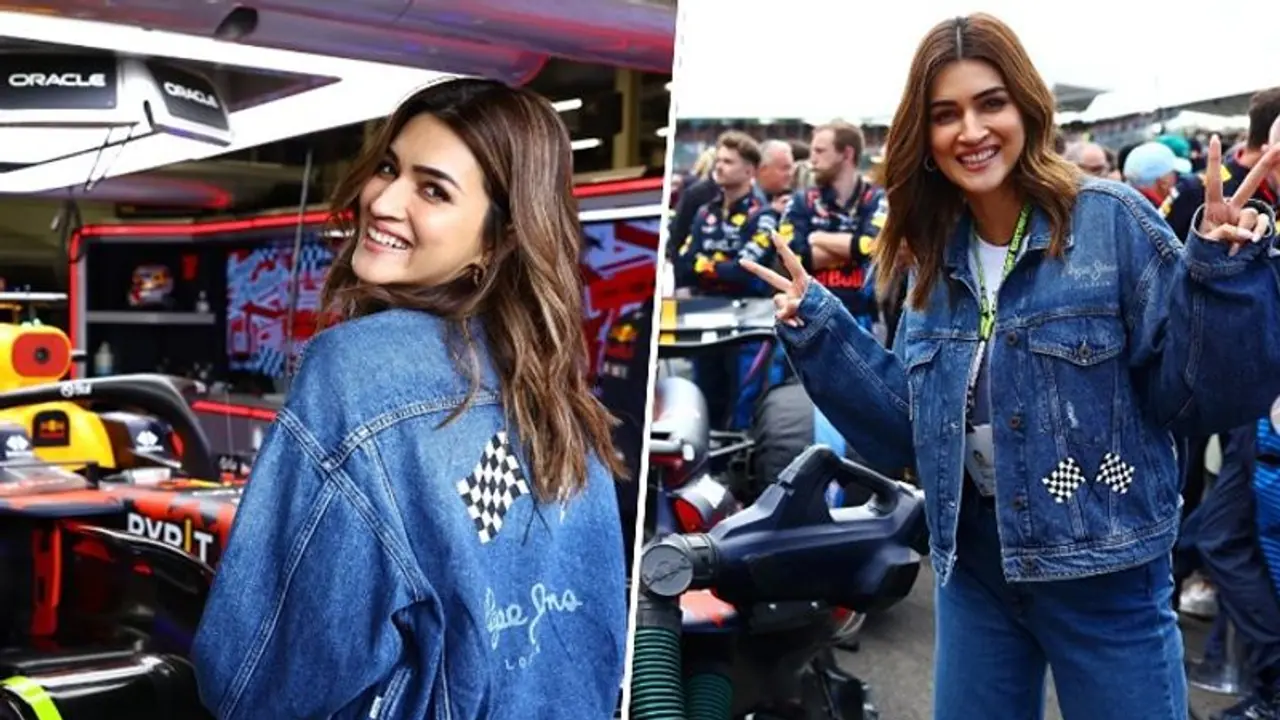 Kriti Sanon at Silverstone: First Bollywood actress to attend F1; star wishes luck to Max and Checo