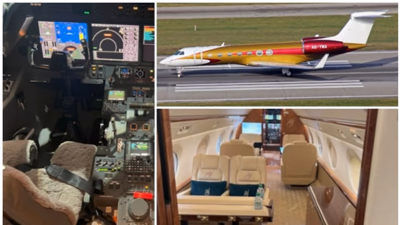 എം.എ യൂസഫലി ഉപയോഗിച്ചിരുന്ന പ്രൈവറ്റ് ജെറ്റ് വിൽപ്പനയ്ക്ക്; ഏവിയേഷൻ സൈറ്റുകളിലെ പരസ്യം പുതിയ വിമാനം എത്തിയതോടെ