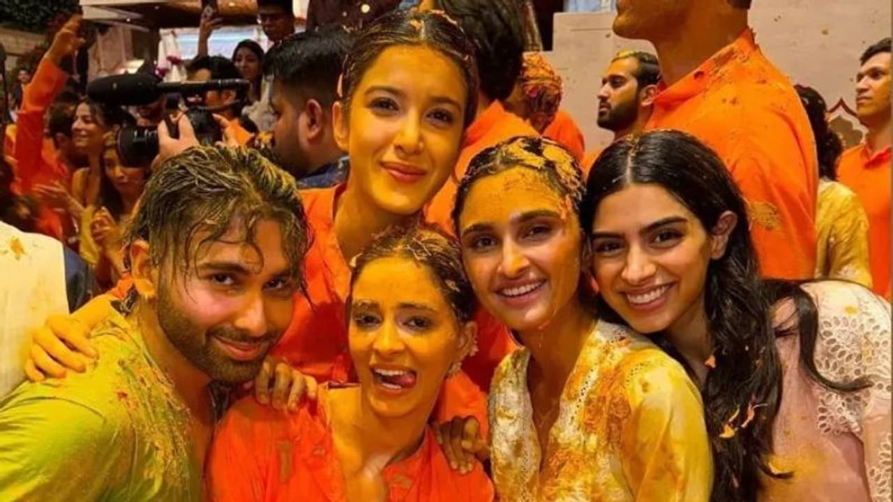 Anant Ambani, Radhika Merchant Haldi ceremony: A look into the GRAND celebration, watch video Anant Ambani, Radhika Merchant Haldi ceremony: A look into the GRAND celebration, watch video
