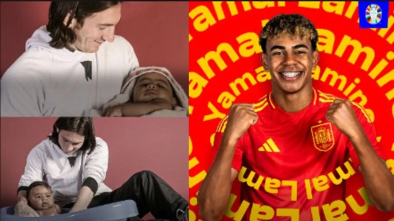 Photo of Messi blessing 'baby' Yamal resurfaces as Spaniard makes Euros history in semi final win over France Photo of Messi blessing 'baby' Yamal resurfaces as Spaniard makes Euros history in semi final win over France