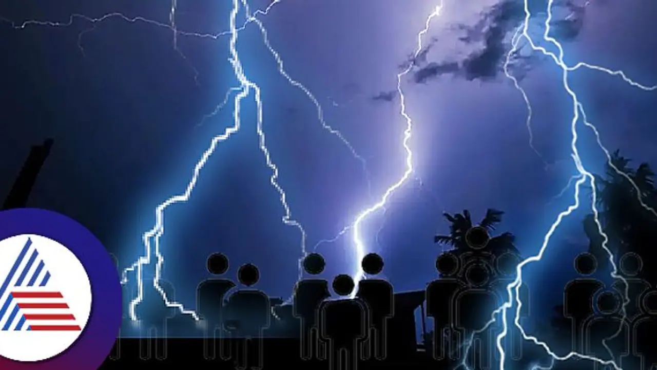 7 ಮಕ್ಕಳು, ರೈತ ಸೇರಿ ಸಿಡಿಲು ಬಡಿದು ಒಂದೇ ದಿನ 38 ಜನ ಬಲಿ 7 ಮಕ್ಕಳು, ರೈತ ಸೇರಿ ಸಿಡಿಲು ಬಡಿದು ಒಂದೇ ದಿನ 38 ಜನ ಬಲಿ