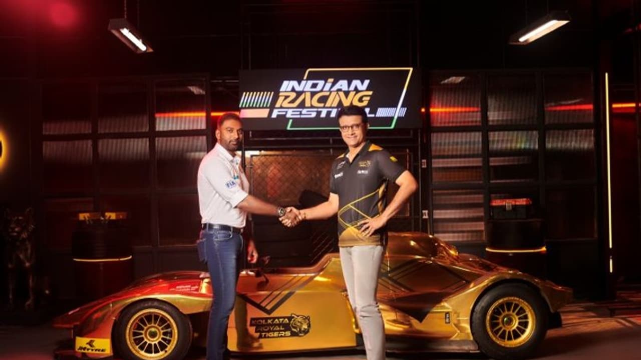 'Motorsports has always been a passion': Ganguly joins Indian Racing Festival as owner of Kolkata Royal Tigers 'Motorsports has always been a passion': Ganguly joins Indian Racing Festival as owner of Kolkata Royal Tigers
