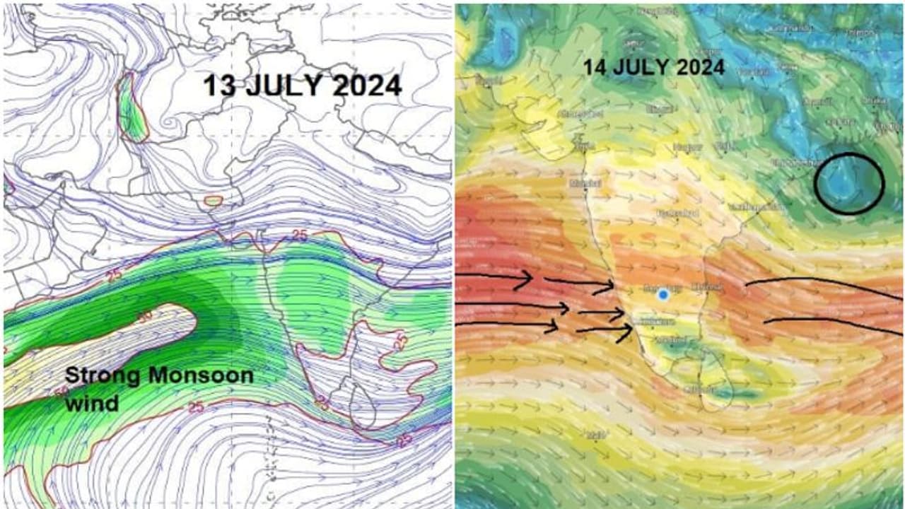 ആഗോളമഴപ്പാത്തി, ഒന്നടങ്ങിയ ശേഷം കാലവർഷം വീണ്ടും സജീവമാകുന്നു; ഓറഞ്ച് അലർട്ട് അടക്കം മുന്നറിയിപ്പ്, ജാഗ്രത വേണം ആഗോളമഴപ്പാത്തി, ഒന്നടങ്ങിയ ശേഷം കാലവർഷം വീണ്ടും സജീവമാകുന്നു; ഓറഞ്ച് അലർട്ട് അടക്കം മുന്നറിയിപ്പ്, ജാഗ്രത വേണം
