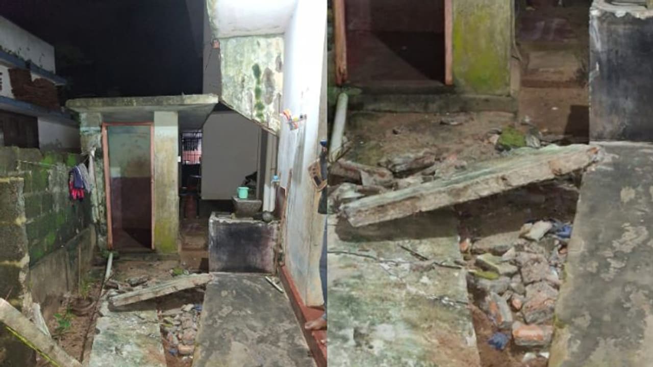 കോഴിക്കോട് കനത്ത മഴയിൽ വീടിന്റെ സണ്ഷേഡ് പൊട്ടി ദേഹത്ത് വീണ് വീട്ടമ്മയ്ക്ക് പരിക്കേറ്റു കോഴിക്കോട് കനത്ത മഴയിൽ വീടിന്റെ സണ്ഷേഡ് പൊട്ടി ദേഹത്ത് വീണ് വീട്ടമ്മയ്ക്ക് പരിക്കേറ്റു