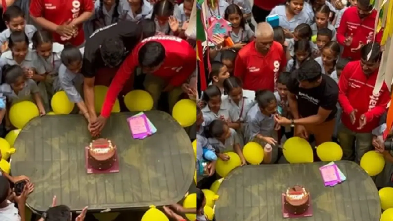 Zomato Celebrates 16th Birthday with Joyous Event at Gurugram School