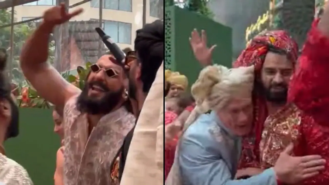 WATCH: John Cena, Ranveer Singh, Priyanka Chopra dance to Dhol beats in Anant Ambani's baraat WATCH: John Cena, Ranveer Singh, Priyanka Chopra dance to Dhol beats in Anant Ambani's baraat