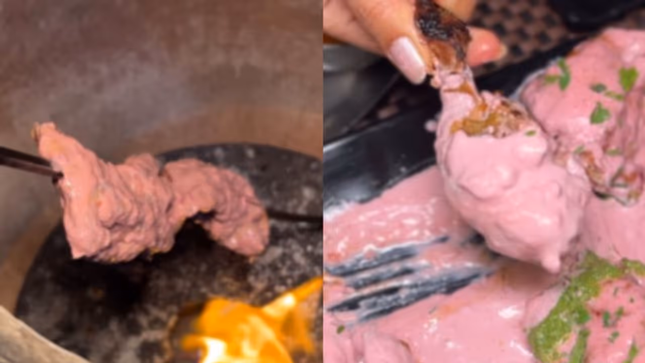 Viral Video Unveils Pink Tandoori Chicken, Internet Labels It 'Barbie Q Chicken' [Watch]