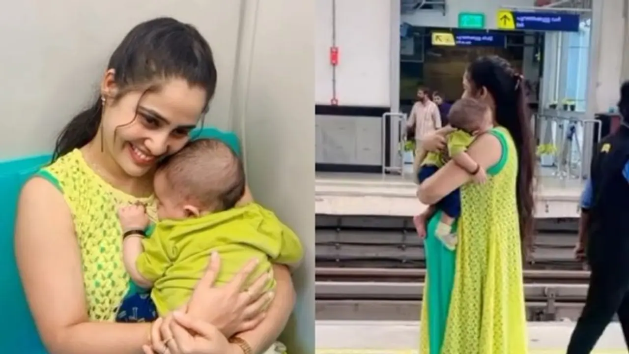 കുഞ്ഞിനൊപ്പം ഔട്ടിങ്; പോയ അതെ സ്പീഡിൽ തിരിച്ചെത്തിയെന്ന് ജിസ്‌മി, കാരണം ഇതായിരുന്നു