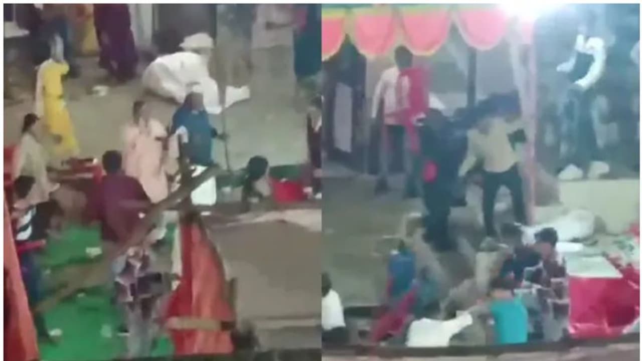 കസേരകൾ പറന്നു! ഒരു പൊടിക്ക് ഫുഡ് കുറഞ്ഞ് പോയേയുള്ളൂ, കല്യാണം മുടക്കി വീട്ടുകാരുടെ തമ്മിലടി; വൈറലായി വീഡിയോ