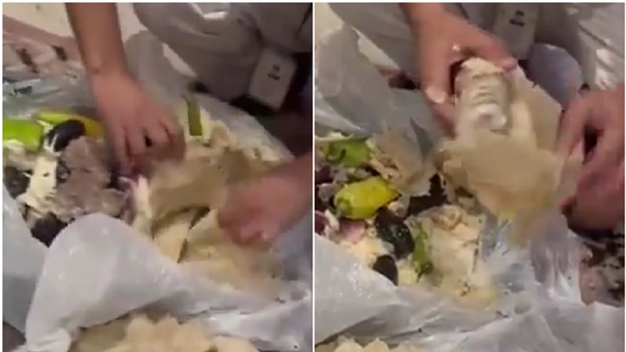 ഷവർമയ്ക്കുള്ളിൽ ചിക്കനല്ല! ഓരോ പൊതി അഴിക്കുമ്പോഴും ഞെട്ടി എയർപോർട്ട് അധികൃതർ; ഒളിപ്പിച്ചിരുന്നത് നോട്ടുകൾ