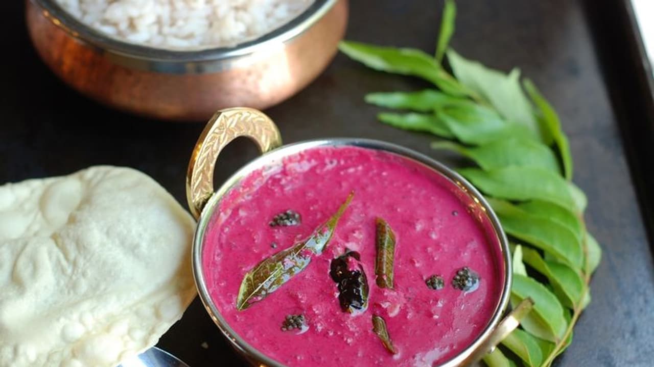 beet root pachadi