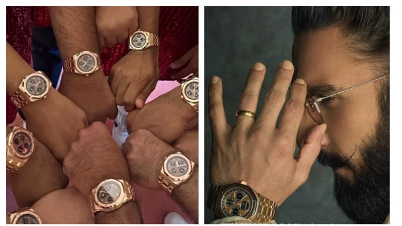 Anant Ambani, Radhika Merchant: Groom gifts Rs. 2 crore watch to Shah Rukh Khan, Ranveer Singh and others Anant Ambani, Radhika Merchant: Groom gifts Rs. 2 crore watch to Shah Rukh Khan, Ranveer Singh and others