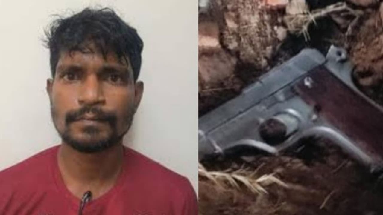 ஆம்ஸ்ட்ராங்கை முதல் வெட்டு வெட்டிய ரவுடி திருவேங்கடம் என்கவுண்டர்! துப்பாக்கி! நாட்டு வெடி குண்டுகள் பறிமுதல்!