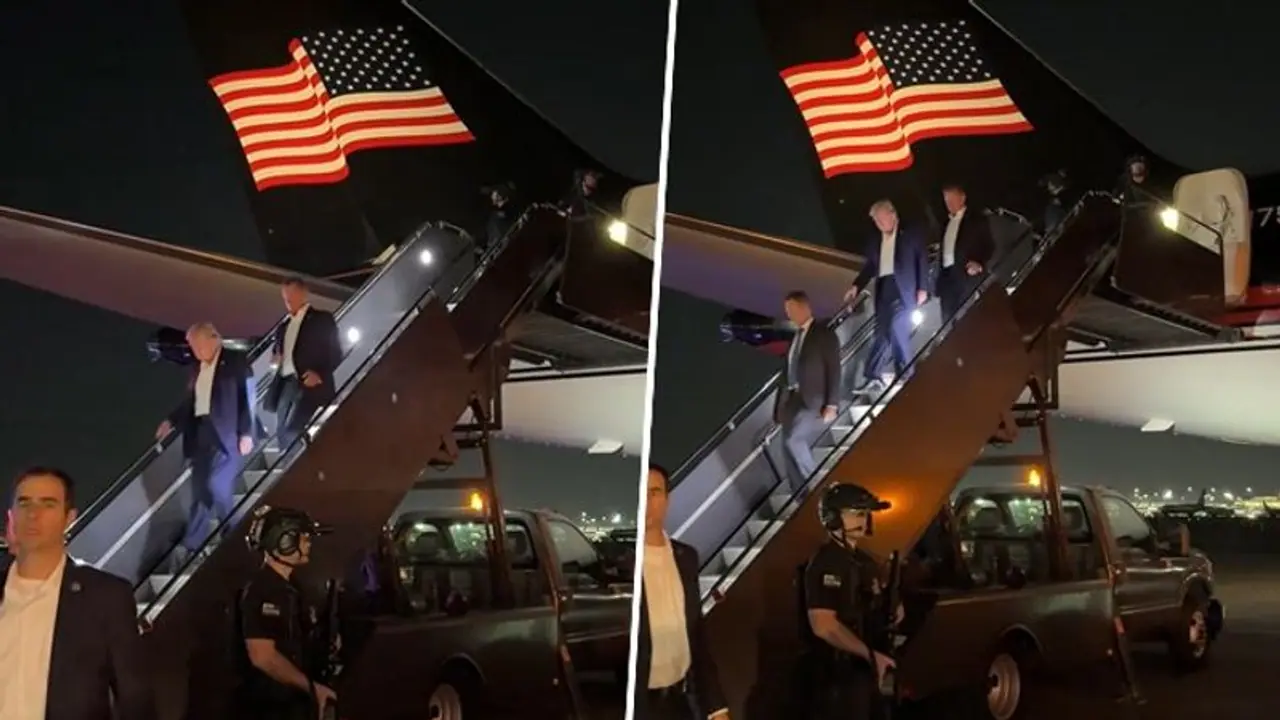 Donald Trump seen for first time after rally shooting incident | Watch video Donald Trump seen for first time after rally shooting incident | Watch video