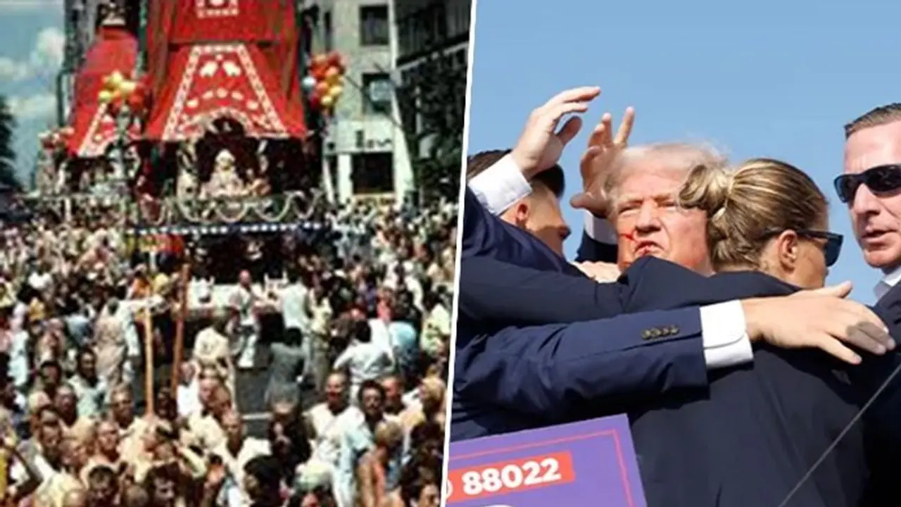 ఇది దైవిక జోక్యమే... జగన్నాథుడే ట్రంప్ని రక్షించాడు ఇది దైవిక జోక్యమే... జగన్నాథుడే ట్రంప్ని రక్షించాడు