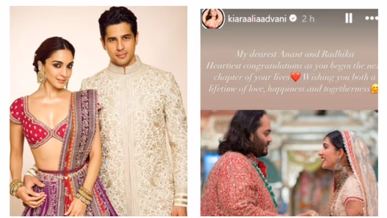 Anant Ambani, Radhika Merchant Wedding: Kiara Advani wishes the newly wedded couple 'lifetime of love'
