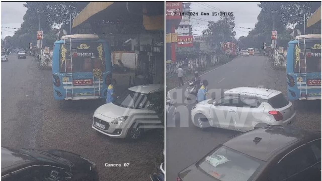 കണ്ണൂരിൽ പെട്രോൾ പമ്പ് ജീവനക്കാരനോട് പൊലീസുകാരന്റെ അതിക്രമം; ജീവനക്കാരനെ ബോണറ്റിലിരുത്തി കാറോടിച്ചു കണ്ണൂരിൽ പെട്രോൾ പമ്പ് ജീവനക്കാരനോട് പൊലീസുകാരന്റെ അതിക്രമം; ജീവനക്കാരനെ ബോണറ്റിലിരുത്തി കാറോടിച്ചു