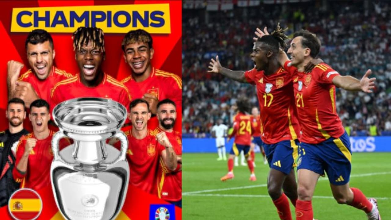 Spain clinch Euro 2024 title with dramatic 2 1 win over England, secure record 4th European Championship Spain clinch Euro 2024 title with dramatic 2 1 win over England, secure record 4th European Championship