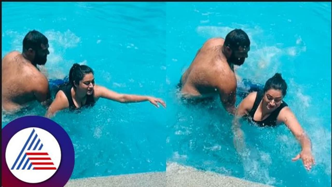 ಡಾರ್ಲಿಂಗ್ ಜೊತೆ ಸ್ವಿಮ್ಮಿಂಗ್ ಪೂಲ್ನಲ್ಲಿ ತನಿಷಾ ಕುಪ್ಪಂಡ; ಅಶ್ಲೀಲ ಕಾಮೆಂಟ್ ವೈರಲ್ ಡಾರ್ಲಿಂಗ್ ಜೊತೆ ಸ್ವಿಮ್ಮಿಂಗ್ ಪೂಲ್ನಲ್ಲಿ ತನಿಷಾ ಕುಪ್ಪಂಡ; ಅಶ್ಲೀಲ ಕಾಮೆಂಟ್ ವೈರಲ್